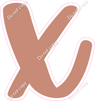 CU 23.5" Individuals - Flat Rose Gold x