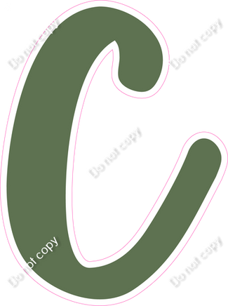 CU 23.5" Individuals - Flat Sage C