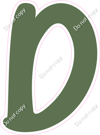 CU 23.5" Individuals - Flat Sage D