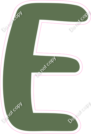 CU 23.5" Individuals - Flat Sage E