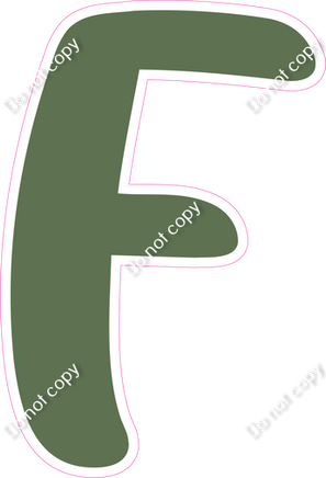 CU 23.5" Individuals - Flat Sage F