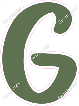 CU 23.5" Individuals - Flat Sage G