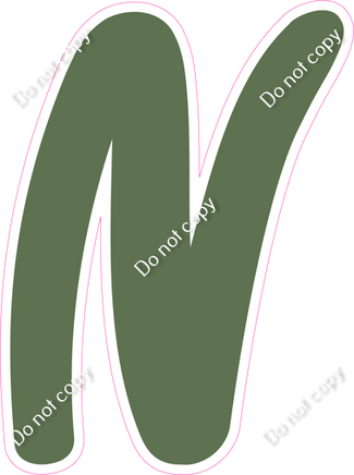 CU 23.5" Individuals - Flat Sage N