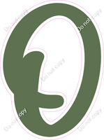 CU 23.5" Individuals - Flat Sage O