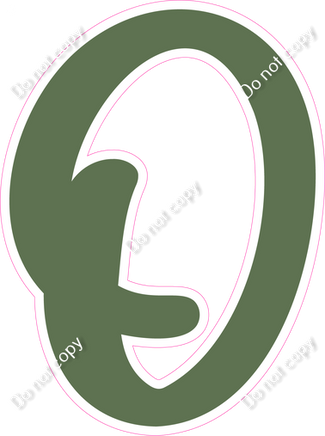 CU 23.5" Individuals - Flat Sage O