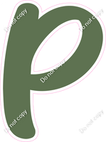 CU 23.5" Individuals - Flat Sage P