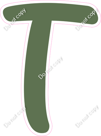 CU 23.5" Individuals - Flat Sage T