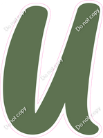 CU 23.5" Individuals - Flat Sage U