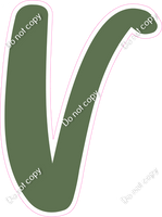 CU 23.5" Individuals - Flat Sage V