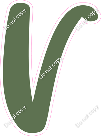 CU 23.5" Individuals - Flat Sage V