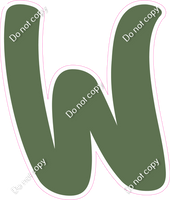 CU 23.5" Individuals - Flat Sage W