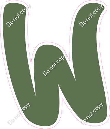 CU 23.5" Individuals - Flat Sage W