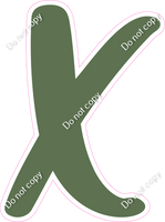 CU 23.5" Individuals - Flat Sage X