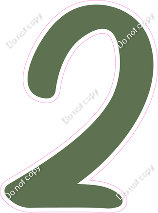 CU 23.5" Individuals - Flat Sage 2