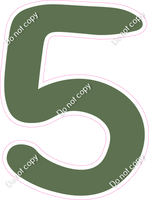 CU 23.5" Individuals - Flat Sage 5