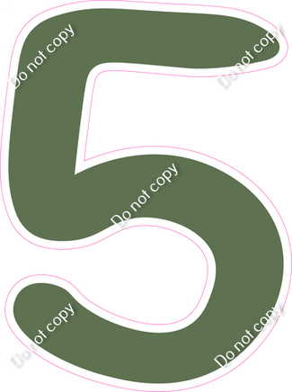 CU 23.5" Individuals - Flat Sage 5