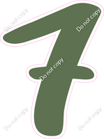 CU 23.5" Individuals - Flat Sage 7