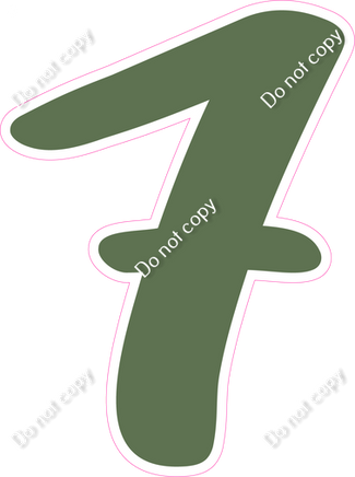 CU 23.5" Individuals - Flat Sage 7