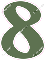 CU 23.5" Individuals - Flat Sage 8