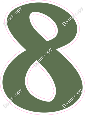 CU 23.5" Individuals - Flat Sage 8