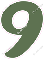 CU 23.5" Individuals - Flat Sage 9