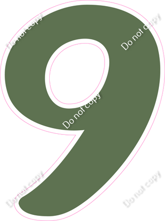 CU 23.5" Individuals - Flat Sage 9