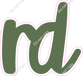 CU 23.5" Individuals - Flat Sage RD