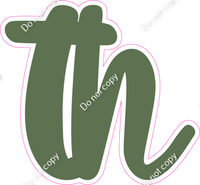 CU 23.5" Individuals - Flat Sage TH