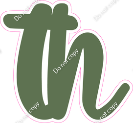 CU 23.5" Individuals - Flat Sage TH