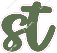 CU 23.5" Individuals - Flat Sage ST