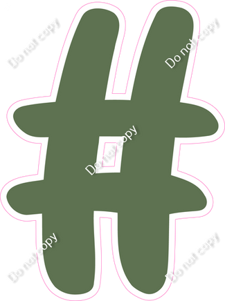 CU 23.5" Individuals - Flat Sage #