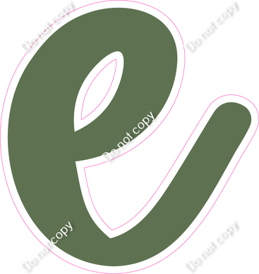 CU 23.5" Individuals - Flat Sage e