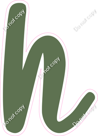 CU 23.5" Individuals - Flat Sage h