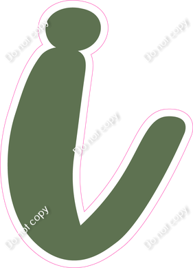 CU 23.5" Individuals - Flat Sage i