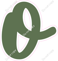 CU 23.5" Individuals - Flat Sage o