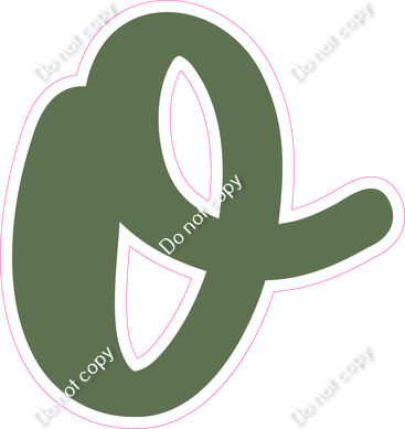 CU 23.5" Individuals - Flat Sage o