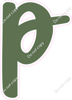 CU 23.5" Individuals - Flat Sage p