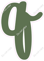 CU 23.5" Individuals - Flat Sage q