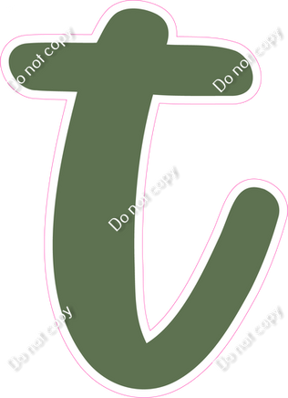 CU 23.5" Individuals - Flat Sage t