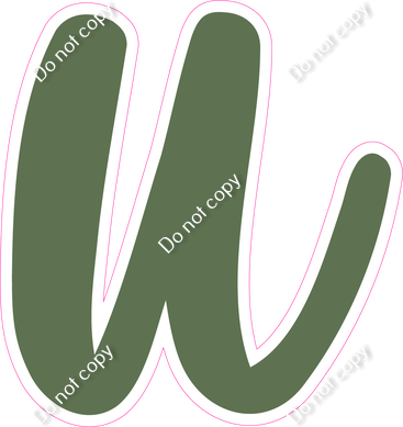 CU 23.5" Individuals - Flat Sage u