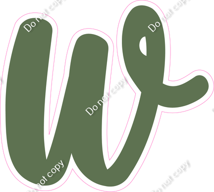 CU 23.5" Individuals - Flat Sage w