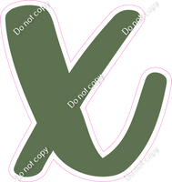 CU 23.5" Individuals - Flat Sage x