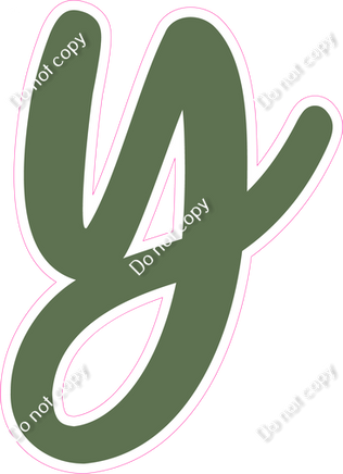 CU 23.5" Individuals - Flat Sage y