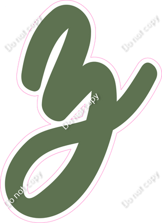 CU 23.5" Individuals - Flat Sage z