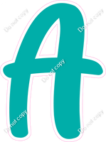 CU 23.5" Individuals - Flat Teal A