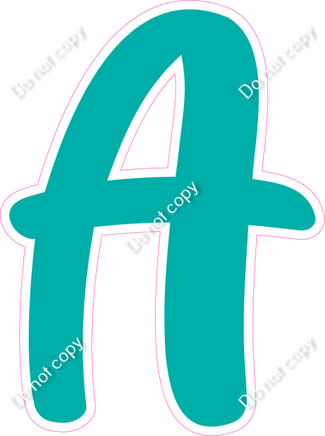 CU 23.5" Individuals - Flat Teal A