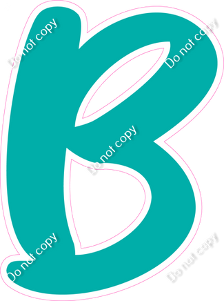 CU 23.5" Individuals - Flat Teal B