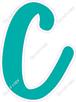 CU 23.5" Individuals - Flat Teal C