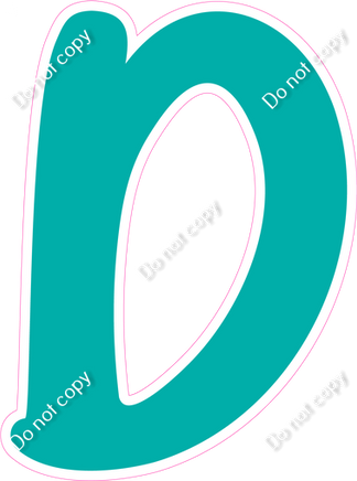 CU 23.5" Individuals - Flat Teal D