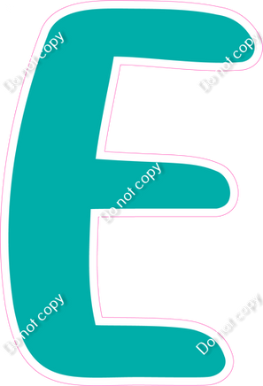 CU 23.5" Individuals - Flat Teal E